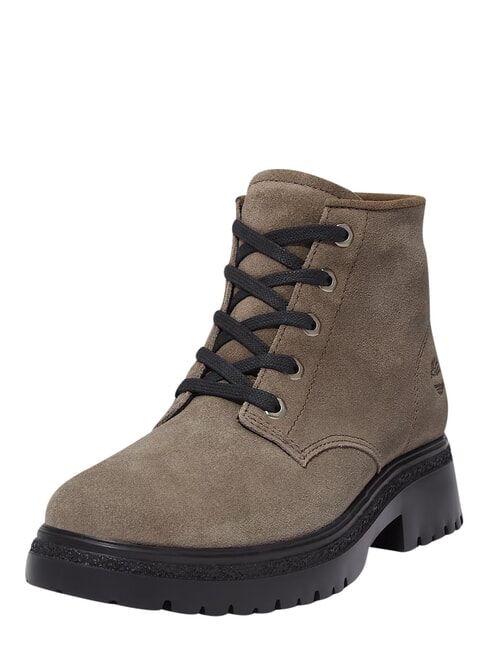 CAMBRIA VALLEY Anfibios de cuero Ante gris medio - Zapatos Mujer