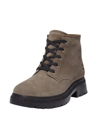 TIMBERLAND CAMBRIA VALLEY Anfibios de cuero Ante gris medio - Zapatos Mujer - 7
