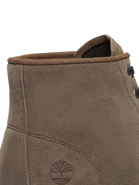 CAMBRIA VALLEY Anfibios de cuero Ante gris medio - Zapatos Mujer