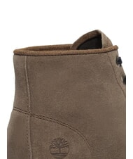 TIMBERLAND CAMBRIA VALLEY Anfibios de cuero Ante gris medio - Zapatos Mujer - 9