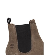 TIMBERLAND CAMBRIA VALLEY Bot&iacute;n de piel al tobillo Ante gris medio - Zapatos Mujer - 9
