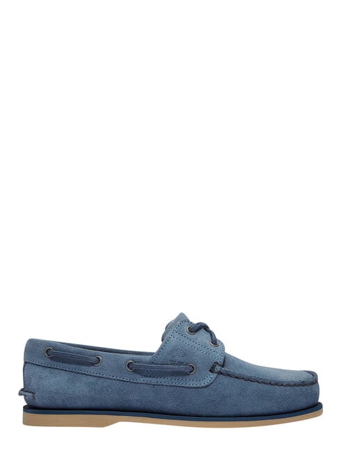 CLASSIC BOAT  Zapatos de piel de ante Ante azul medio - Zapatos Hombre