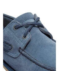 TIMBERLAND CLASSIC BOAT  Zapatos de piel de ante Ante azul medio - Zapatos Hombre - 6