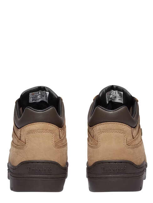 HERITAGE Bot&iacute;n de piel nobuk beige md con marr&oacute;n oscuro - Zapatos Hombre