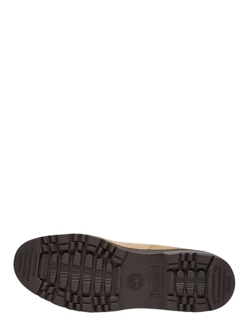 HERITAGE Bot&iacute;n de piel nobuk beige md con marr&oacute;n oscuro - Zapatos Hombre