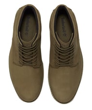 TIMBERLAND ALDEN BROOK Bot&iacute;n de piel impermeable nobuk de color verde oliva oscuro - Zapatos Hombre - 3
