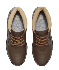 TIMBERLAND PREMIUM MID  Botines de piel impermeables marr&oacute;n oscuro fg w olv - Zapatos Hombre - 5