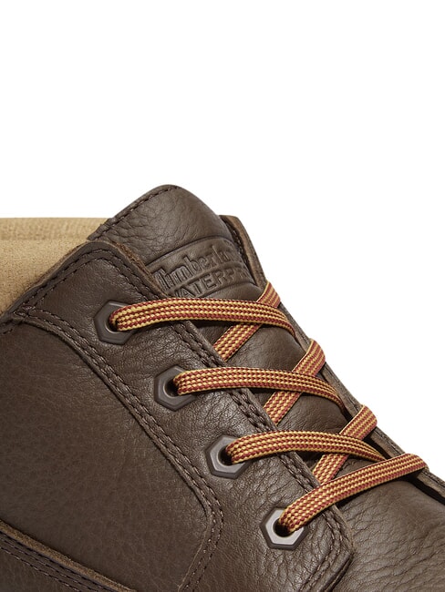 PREMIUM MID  Botines de piel impermeables marr&oacute;n oscuro fg w olv - Zapatos Hombre