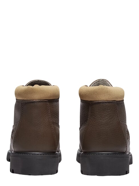 PREMIUM MID  Botines de piel impermeables marr&oacute;n oscuro fg w olv - Zapatos Hombre