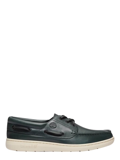 PORTOFINO mocas&iacute;n de cuero verde oscuro - Zapatos Hombre