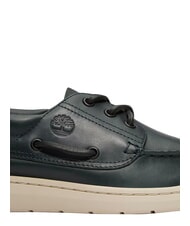 TIMBERLAND PORTOFINO mocas&iacute;n de cuero verde oscuro - Zapatos Hombre - 9