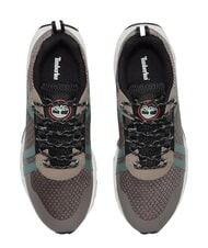 TIMBERLAND WINSOR TRAIL Zapatillas deportivas de piel mixta malla color topo - Zapatos Hombre - 4