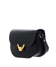 COCCINELLE CAMPIONARIO - DEW CROCO SHINY SOFT Minibolso de hombro negro - Bolsos Mujer - 2