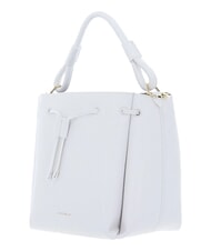 COCCINELLE CAMPIONARIO - ECLYPS Bolso bombonera de piel martillada blanco brillante - Bolsos Mujer - 2
