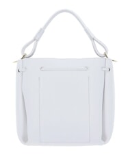 COCCINELLE CAMPIONARIO - ECLYPS Bolso bombonera de piel martillada blanco brillante - Bolsos Mujer - 3