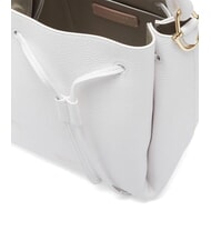 COCCINELLE CAMPIONARIO - ECLYPS Bolso bombonera de piel martillada blanco brillante - Bolsos Mujer - 4