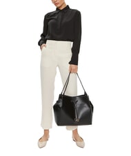 COCCINELLE CAMPIONARIO - ROUNDABOUT COW Bolso de hombro negro - Bolsos Mujer - 2