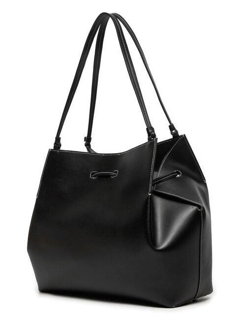 CAMPIONARIO - ROUNDABOUT COW Bolso de hombro negro - Bolsos Mujer