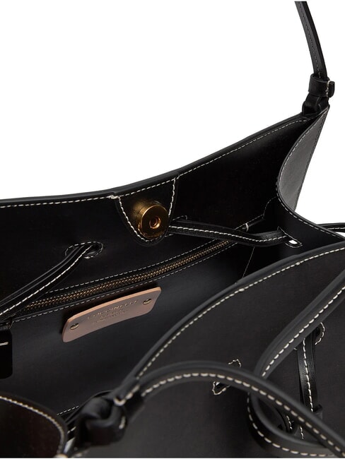 CAMPIONARIO - ROUNDABOUT COW Bolso de hombro negro - Bolsos Mujer