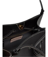 COCCINELLE CAMPIONARIO - ROUNDABOUT COW Bolso de hombro negro - Bolsos Mujer - 4