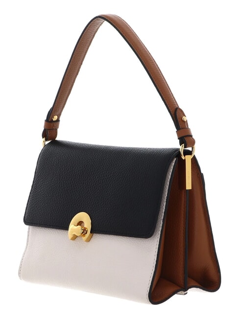 CAMPIONARIO - BINXIE TRICOLOR Bolso de mano con correa para el hombro. negro/corderos/cuir - Bolsos Mujer