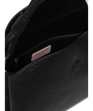 COCCINELLE CAMPIONARIO - ECLYPS Bolso bandolera de piel martillada negro - Bolsos Mujer - 4