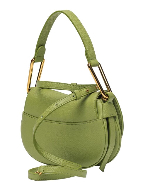 CAMPIONARIO - MAGIE SOFT Bolso bandolera de piel con bandolera guacamole - Bolsos Mujer
