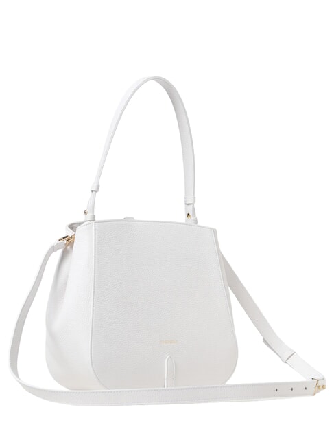 CAMPIONARIO - CHARA Bolso de hombro con correa para el hombro. blanco brillante - Bolsos Mujer