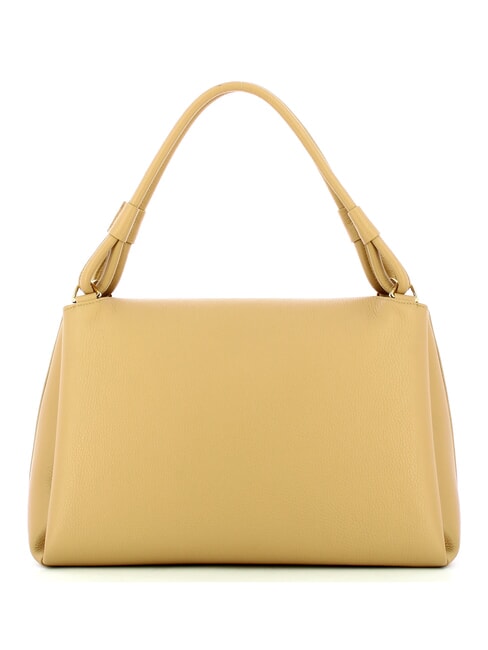 CAMPIONARIO - ECLYPS Bolso de cuero beige fresco - Bolsos Mujer
