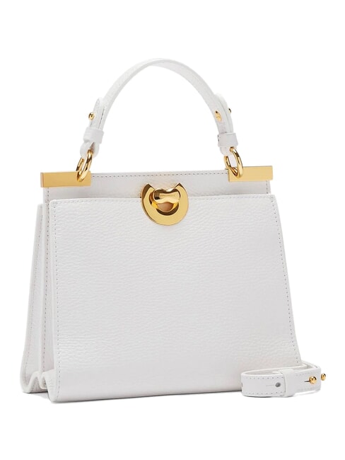 CAMPIONARIO - BINXIE Bolso de mano con correa para el hombro. blanco brillante - Bolsos Mujer