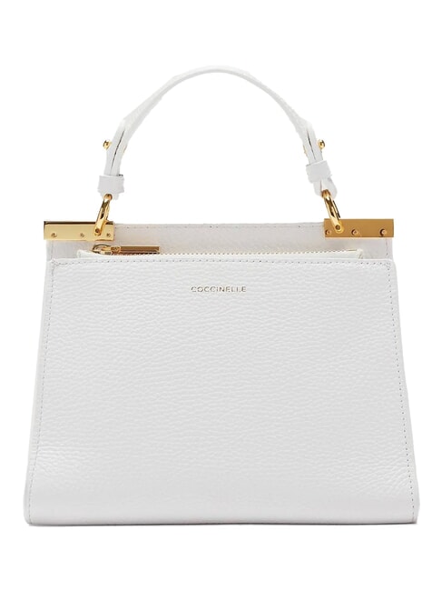 CAMPIONARIO - BINXIE Bolso de mano con correa para el hombro. blanco brillante - Bolsos Mujer