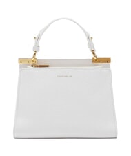 COCCINELLE CAMPIONARIO - BINXIE Bolso de mano con correa para el hombro. blanco brillante - Bolsos Mujer - 3