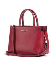 COCCINELLE CAMPIONARIO - ARLETTIS Mini bolso de piel con bandolera sangr&iacute;a - Bolsos Mujer - 2