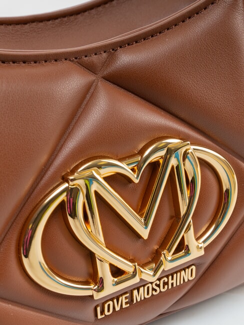 EMBOSSED Bolso de hombro marr&oacute;n - Bolsos Mujer