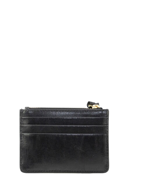 STORY Monedero de cuero Oro negro - Carteras Mujer