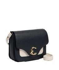 COCCINELLE CAMPIONARIO - C-ME BICOLOR Minibolso de hombro medianoche b/blanco - Bolsos Mujer - 2