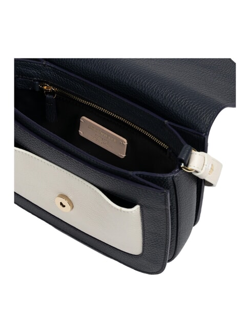 CAMPIONARIO - C-ME BICOLOR Minibolso de hombro medianoche b/blanco - Bolsos Mujer