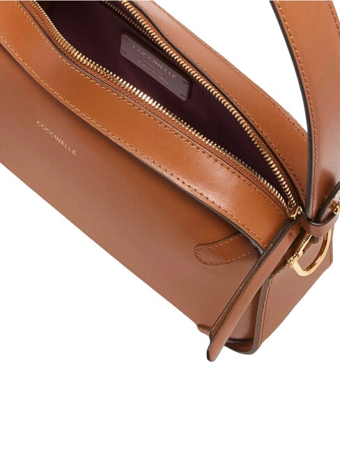 CAMPIONARIO - MALETA CALF Bolso bandolera de piel lisa CUIR - Bolsos Mujer