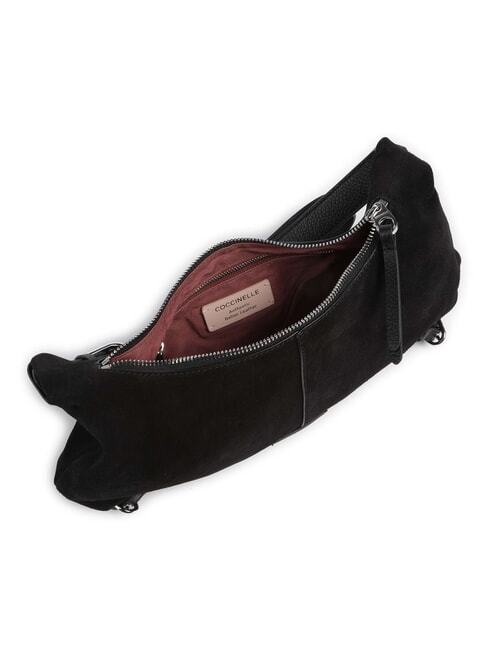 CAMPIONARIO - ABIGAIL SUEDE B Bolso de hombro negro - Bolsos Mujer