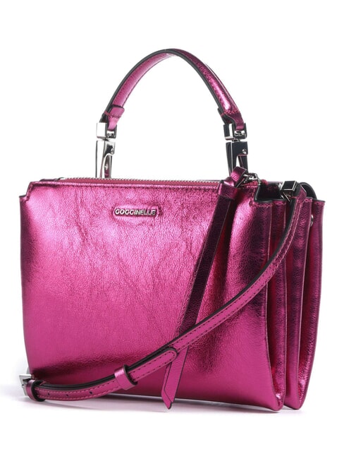 CAMPIONARIO - ARLETTIS SMOOTH METAL Minibolso con correa para el hombro sangr&iacute;a - Bolsos Mujer