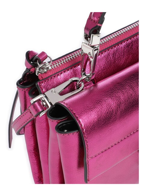 CAMPIONARIO - ARLETTIS SMOOTH METAL Minibolso con correa para el hombro sangr&iacute;a - Bolsos Mujer
