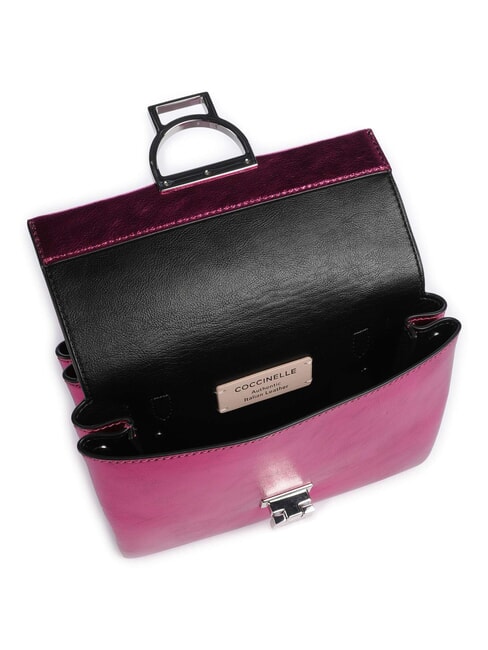 CAMPIONARIO - ARLETTIS SMOOTH METAL Minibolso con correa para el hombro sangr&iacute;a - Bolsos Mujer