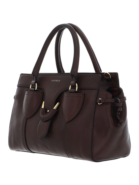 CAMPIONARIO - YORK VINTAGE Bolso de mano con correa para el hombro. fondant marr&oacute;n - Bolsos Mujer