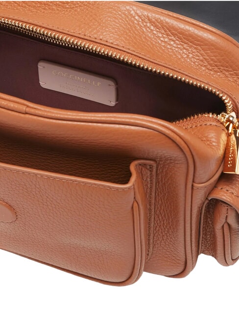 CAMPIONARIO - CAMPUS Mini bolso bandolera, en piel. CUIR - Bolsos Mujer