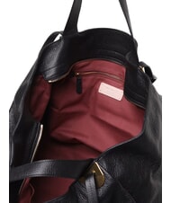 COCCINELLE CAMPIONARIO - OLIVER Bolso de piel con doble asa negro - Bolsos Mujer - 3