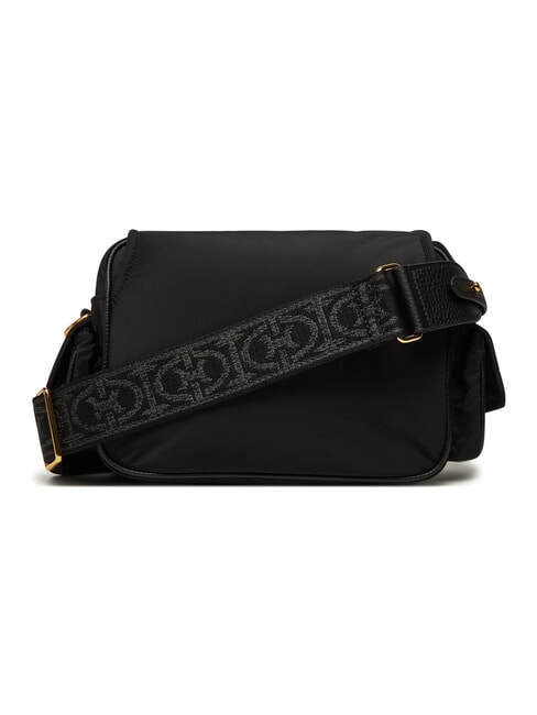 CAMPIONARIO - CAMPUS PUFFY NY Bolso de hombro de nailon y piel negro - Bolsos Mujer