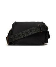 COCCINELLE CAMPIONARIO - CAMPUS PUFFY NY Bolso de hombro de nailon y piel negro - Bolsos Mujer - 4
