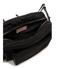 COCCINELLE CAMPIONARIO - CAMPUS PUFFY NY Bolso de hombro de nailon y piel negro - Bolsos Mujer - 5