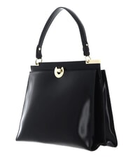 COCCINELLE CAMPIONARIO - BINXIE SHINY CALF Minibolso con correa para el hombro negro - Bolsos Mujer - 2