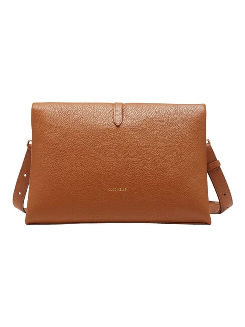 CAMPIONARIO - DORIAN Bolso de hombro de piel martillada. CUIR - Bolsos Mujer